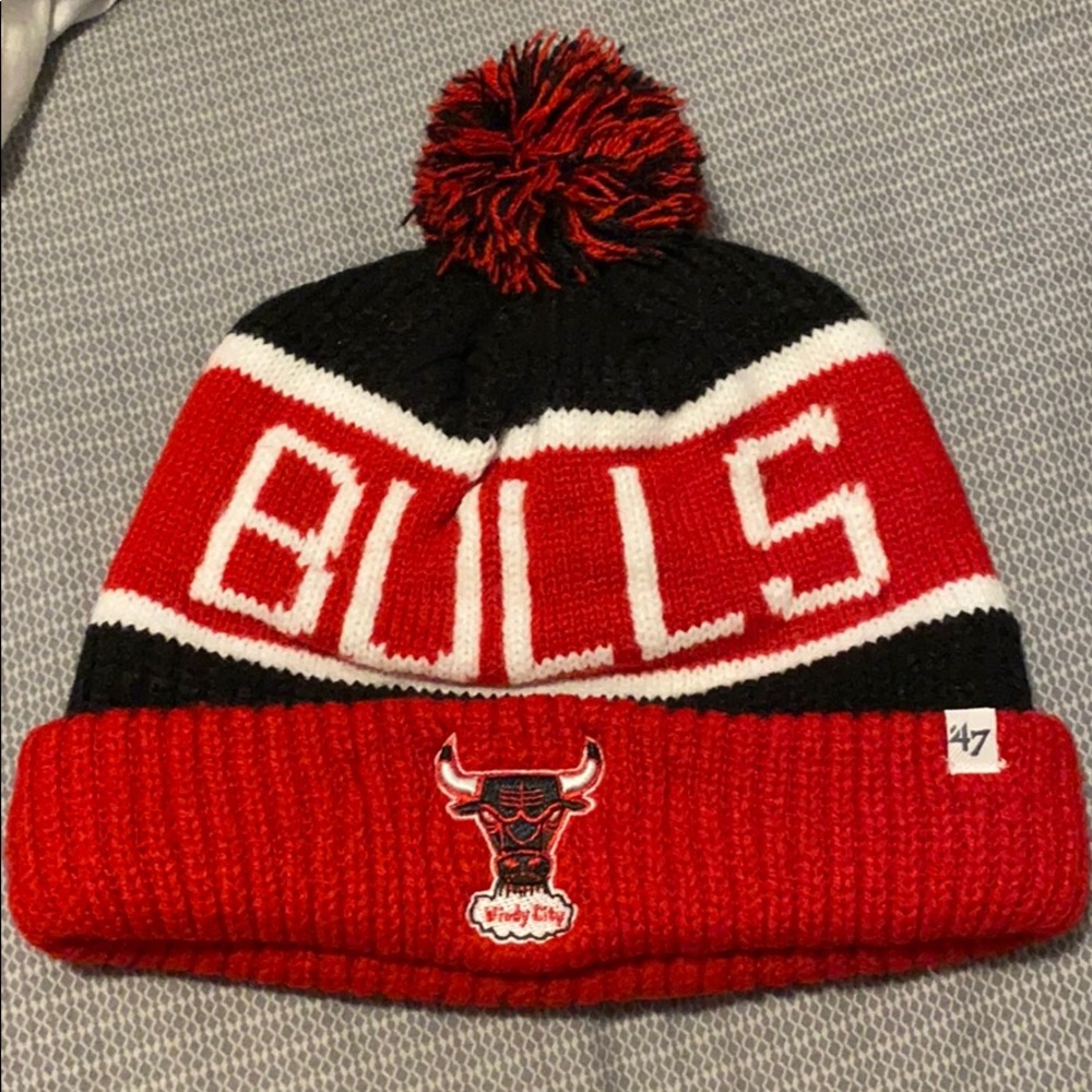 47’ Brand Chicago Bulls Pom Pom Beanie